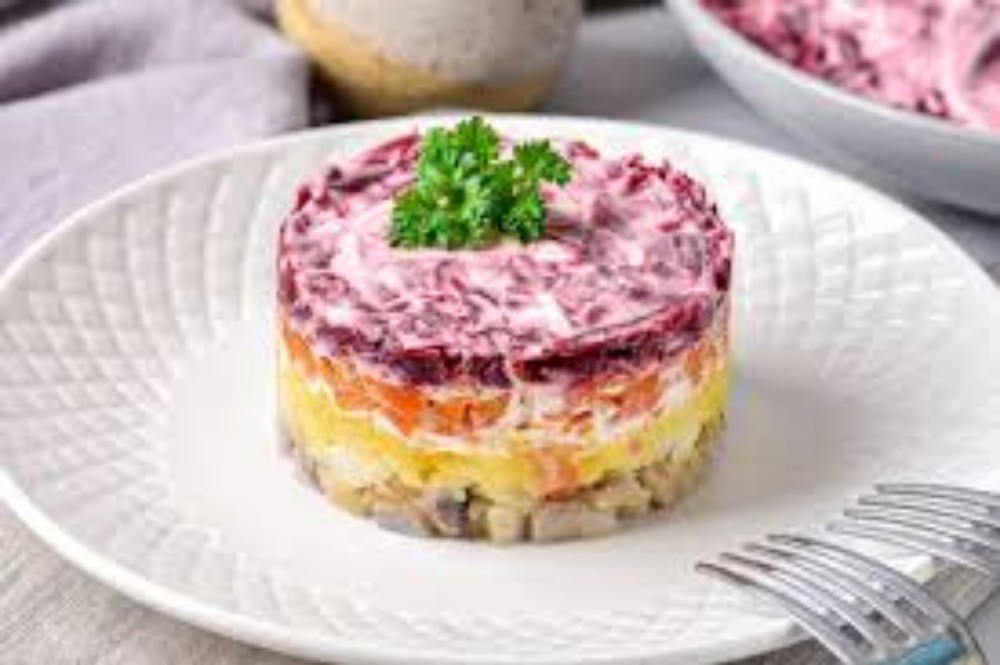Салат Оселедець під шубою 