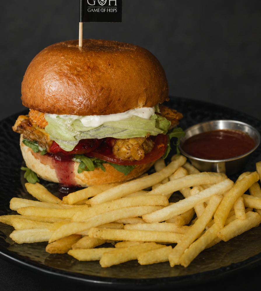 Memphis Chiken Cheese Burger🐔🧀🍔