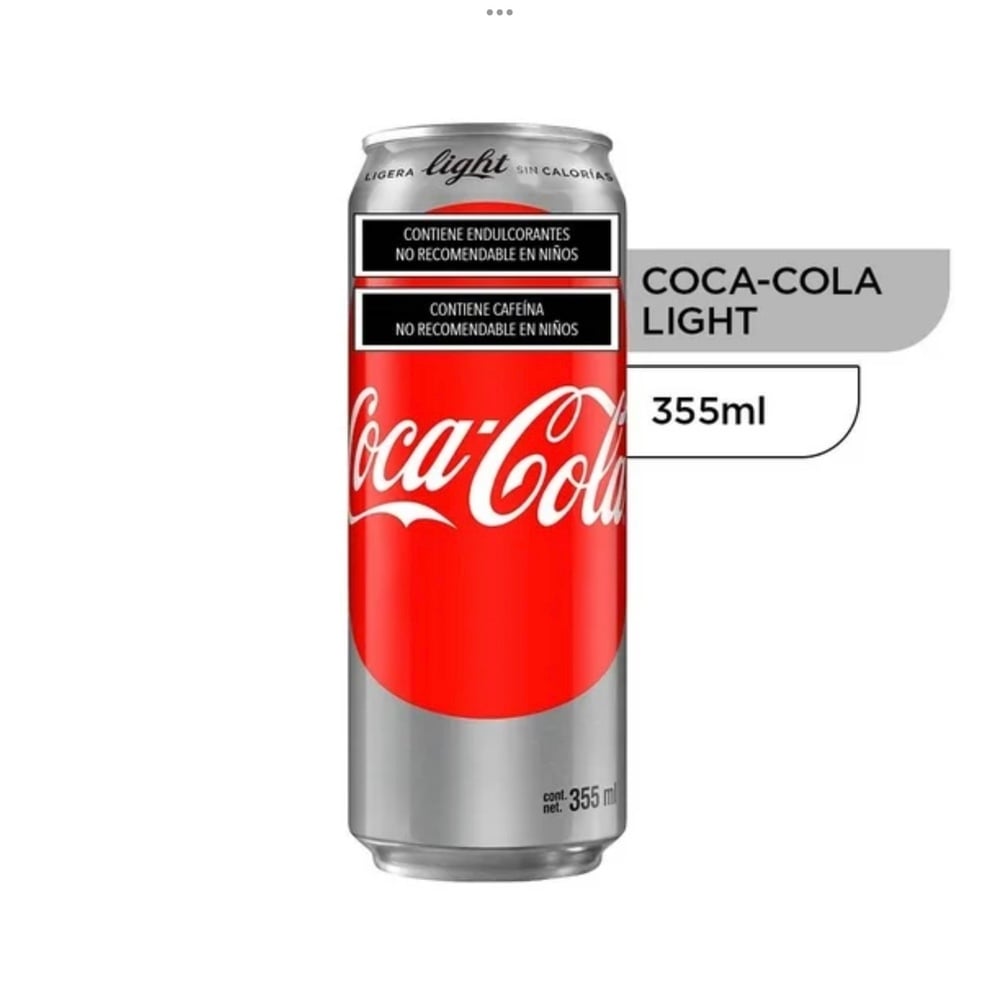 Coca cola Light 355ml lata