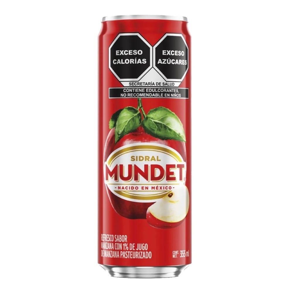 Sidral Mundet 355ml lata 