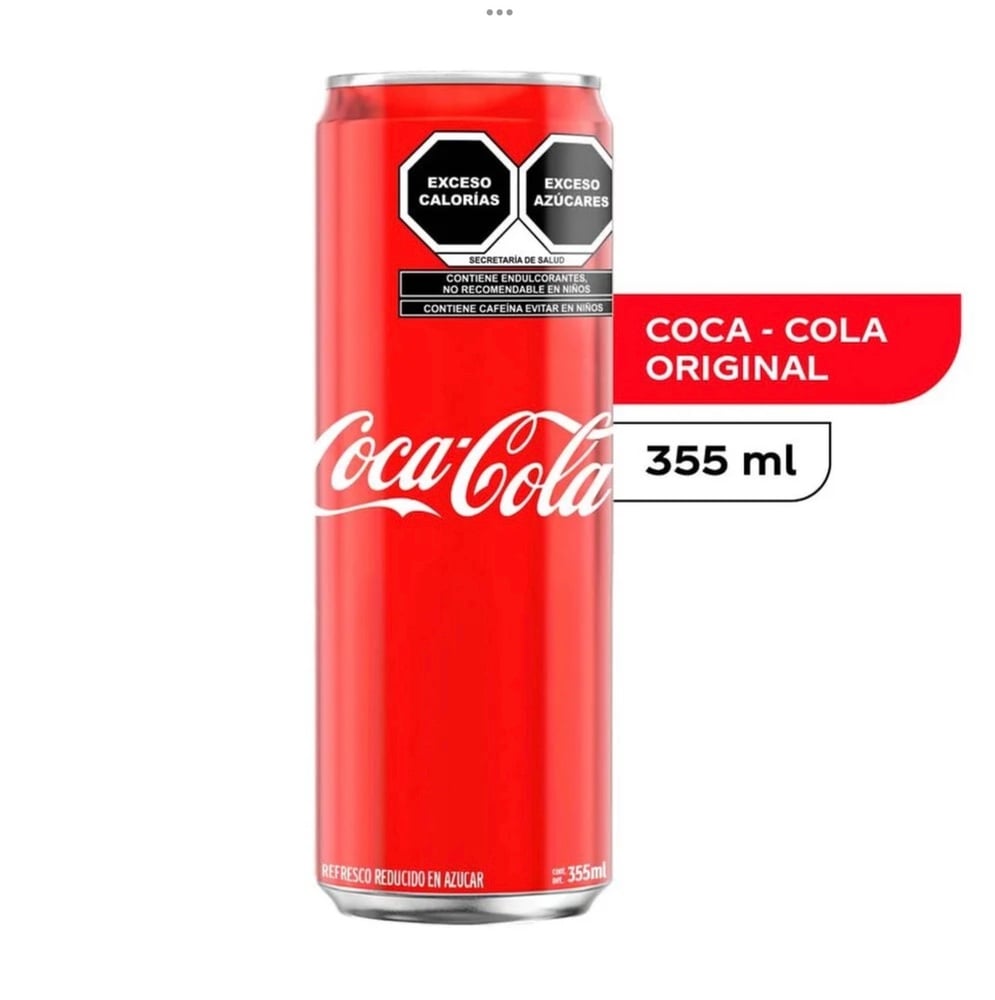 Coca cola 355ml Lata