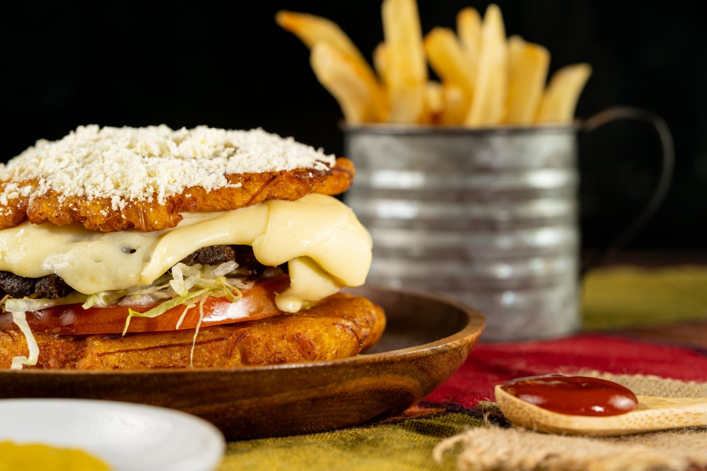 Hamburguesa Patacon