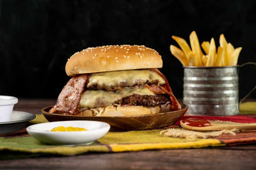 Hamburguesa Ranchera Doble Carne