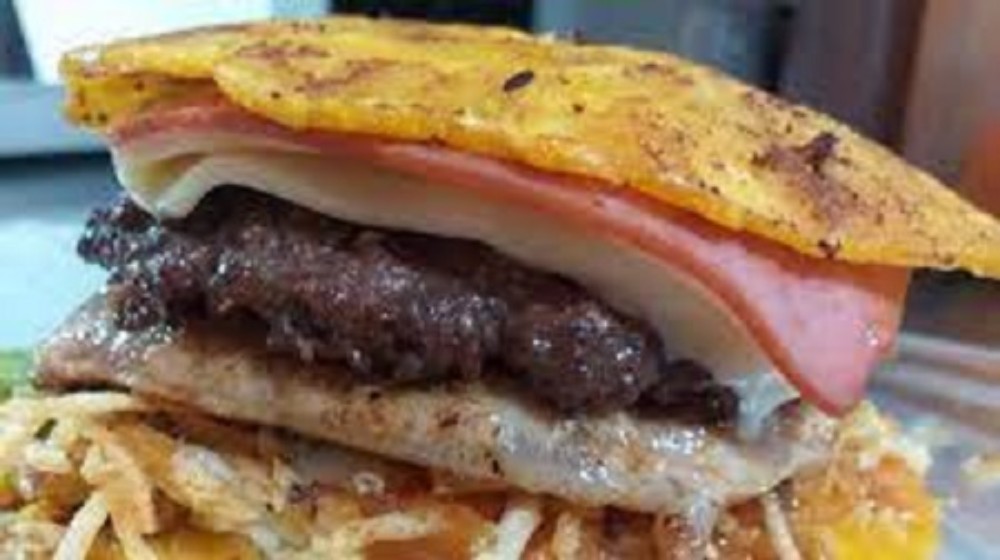 Hamburguesa Patacon Mixta