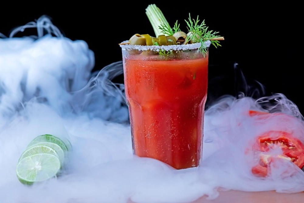 ბლადი მერი სვანური მარილით • Bloody Mary with Svan Salt