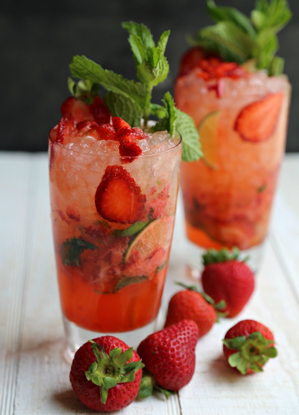 მოხიტო კენკრა უალკოჰოლო • mojito with berries w/o alcohol