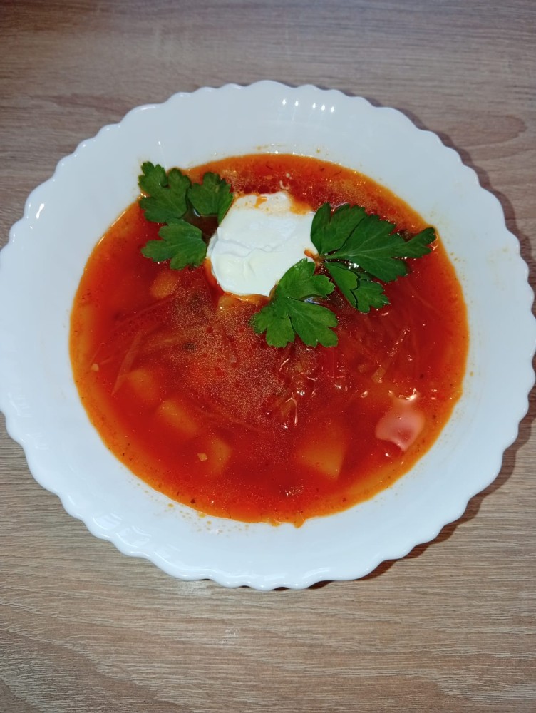 борщ червоний