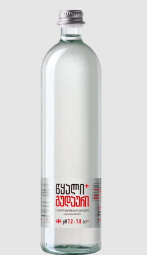 Вода Гудаурі, б/газ 0,5л скло