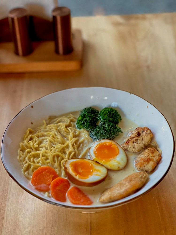 Curry ramen soup