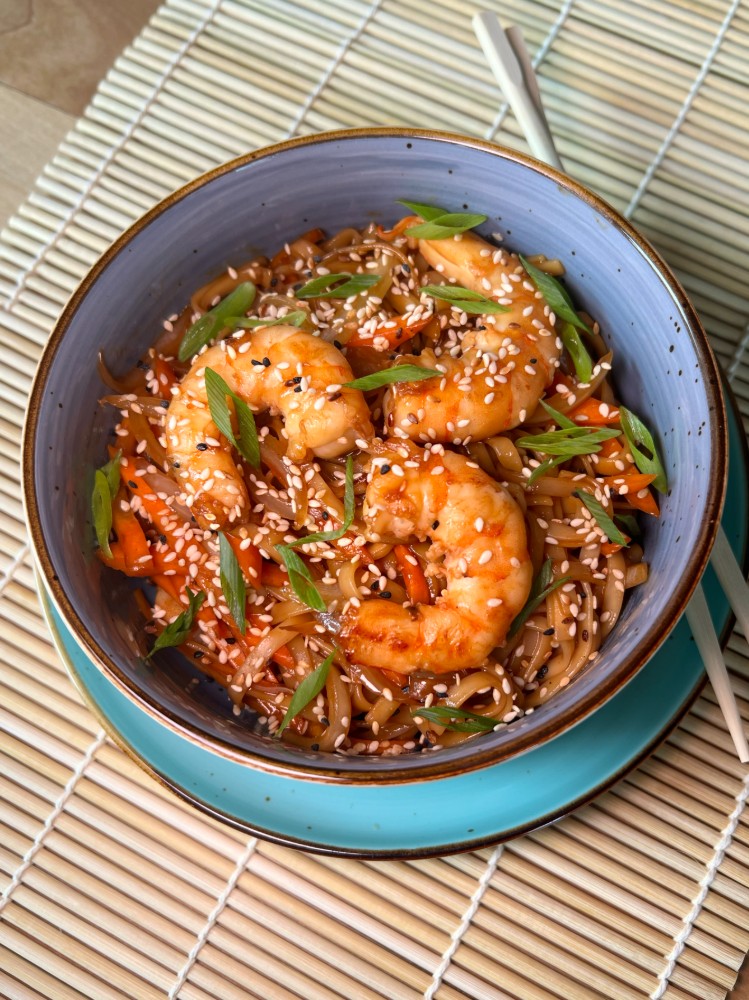 Shrimp udon