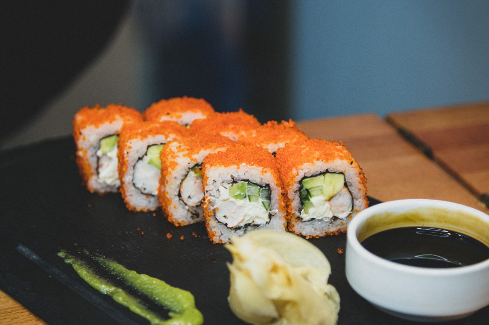 California shrimp roll
