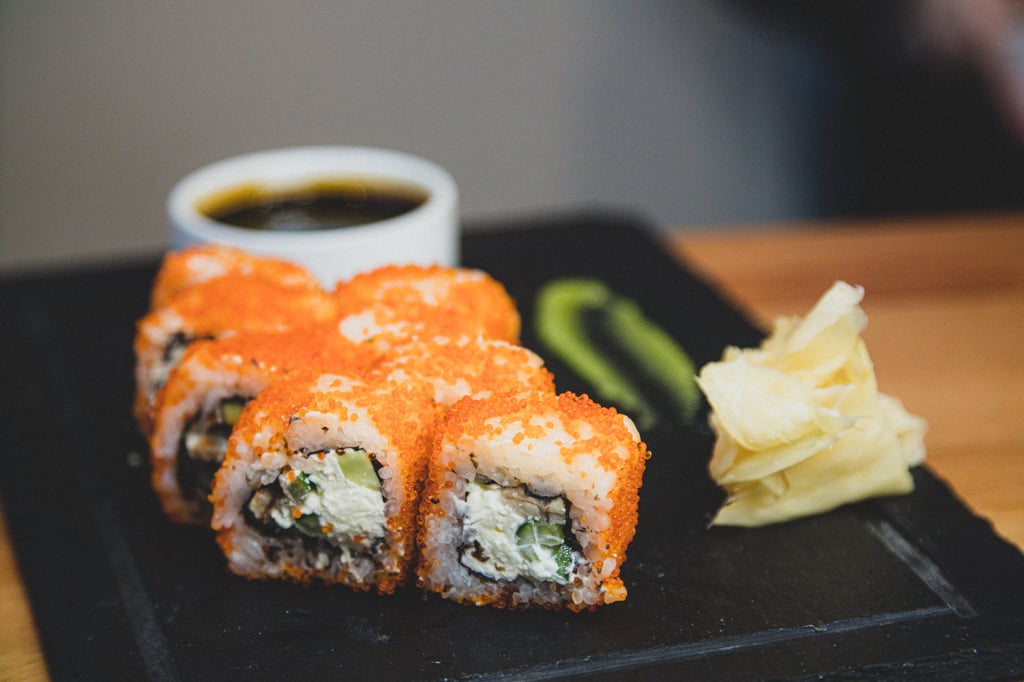 California eel roll