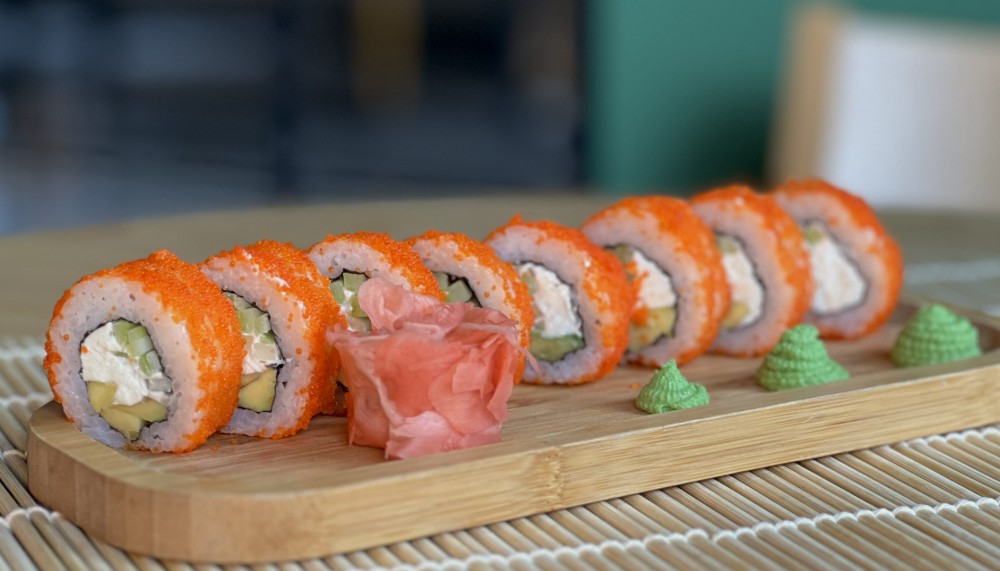 California vegetables roll
