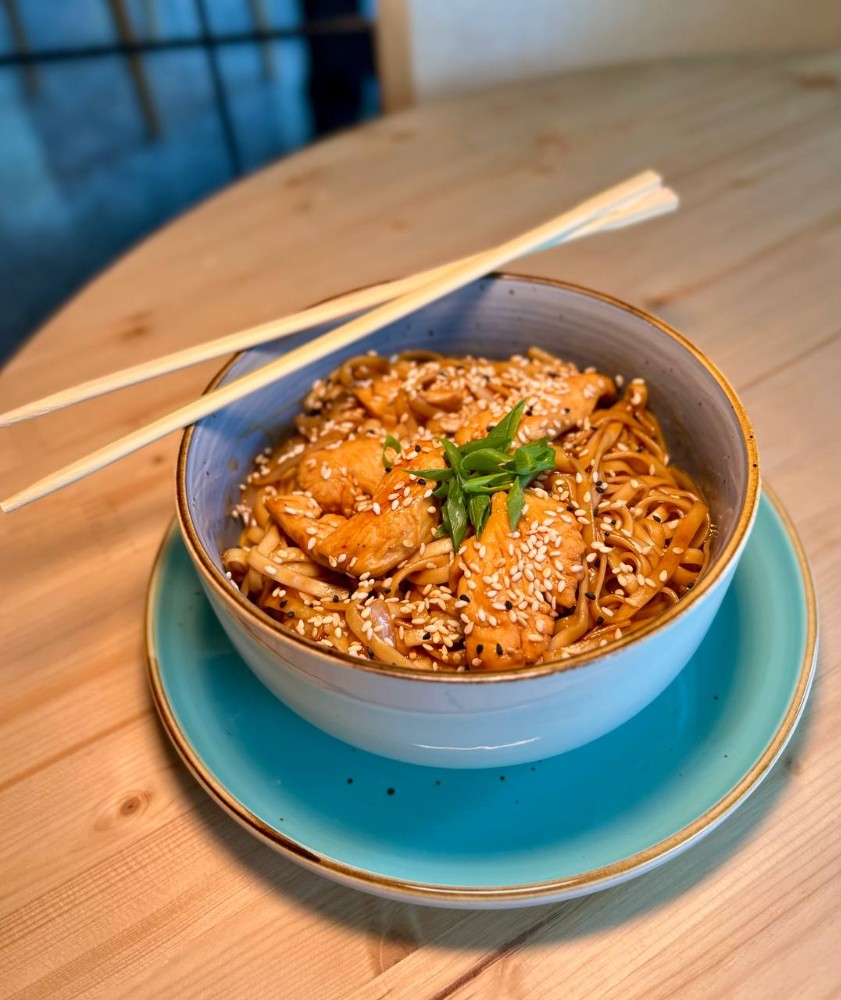 Chicken udon
