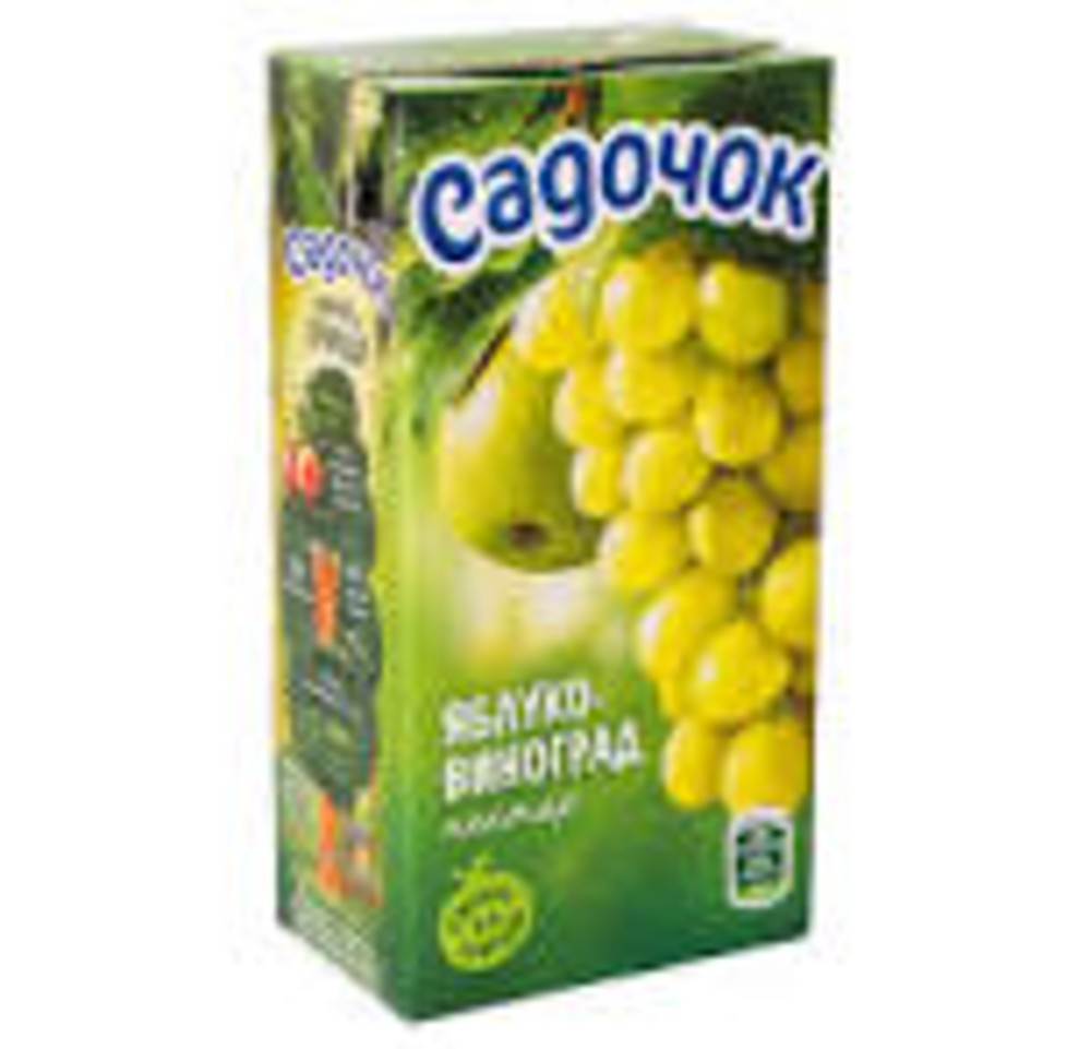 Сік Садочок яблуко виноград