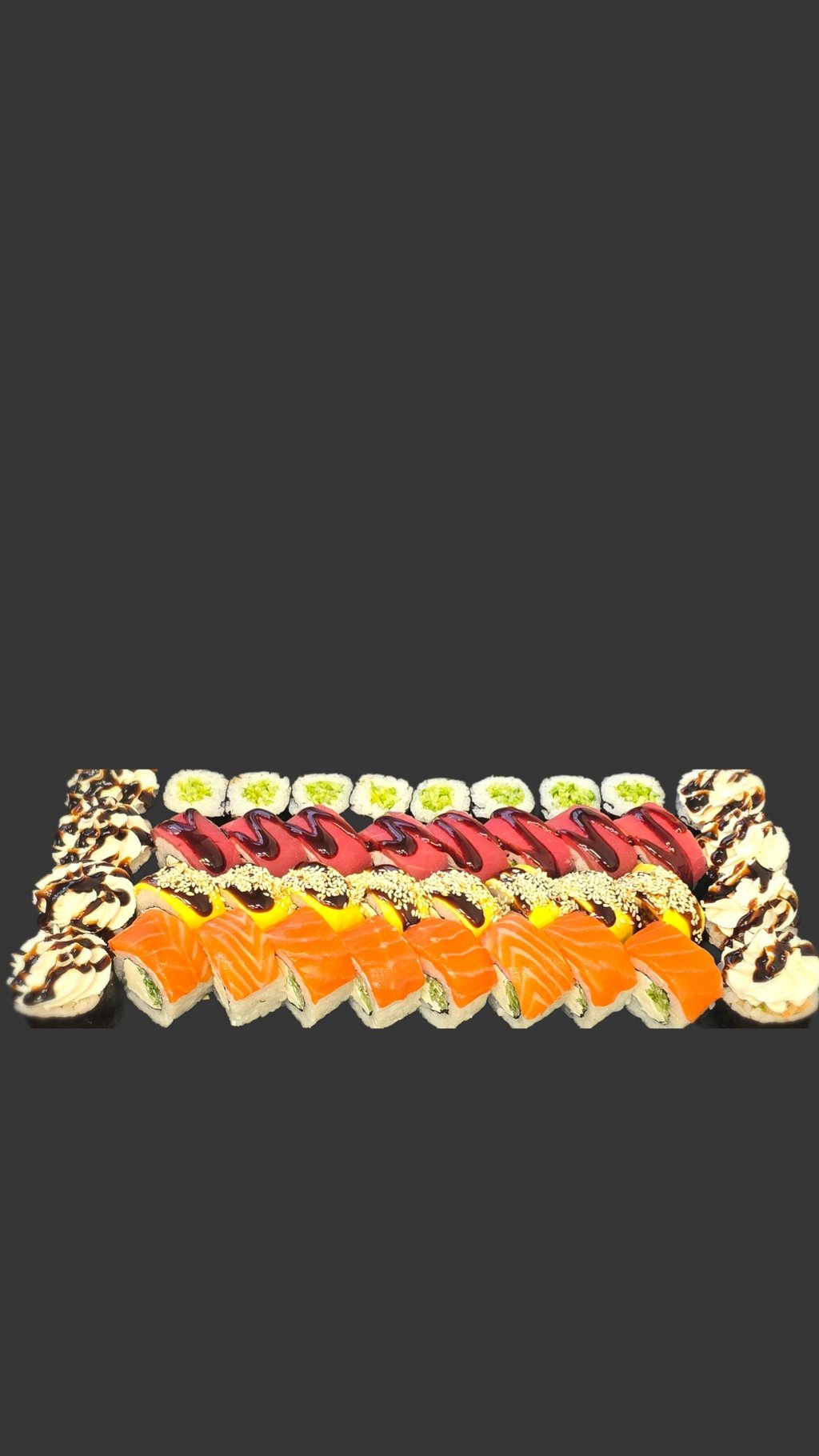 Набір:SUSHI БУМ №7 (1 кг 220 г) -40 шт-( ціна: без знижки 1400 грн, зі знижкою 700 грн)