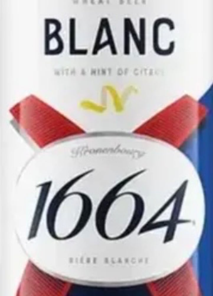 Пиво Kronenbourg 1664 Blanc, світле, 4,8% 0,5 l