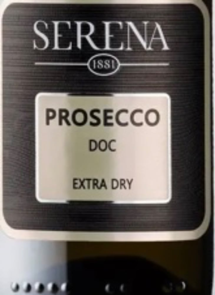 Вино ігристе Terra Serena 1881 Prosecco Frizzante DOC Treviso, укстра-сухе, біле, 10,5%, 0,2l