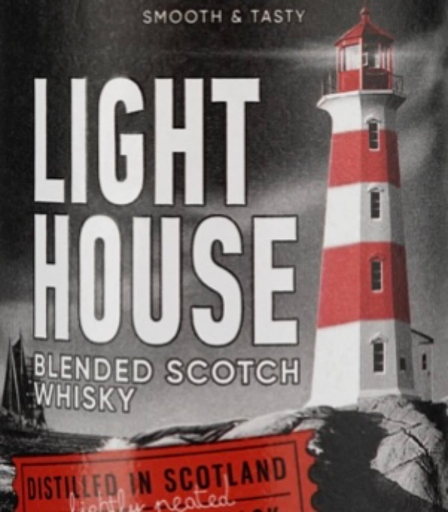 Віскі Lighthouse Blended Scotch Whisky Peated 40%  0.7l
