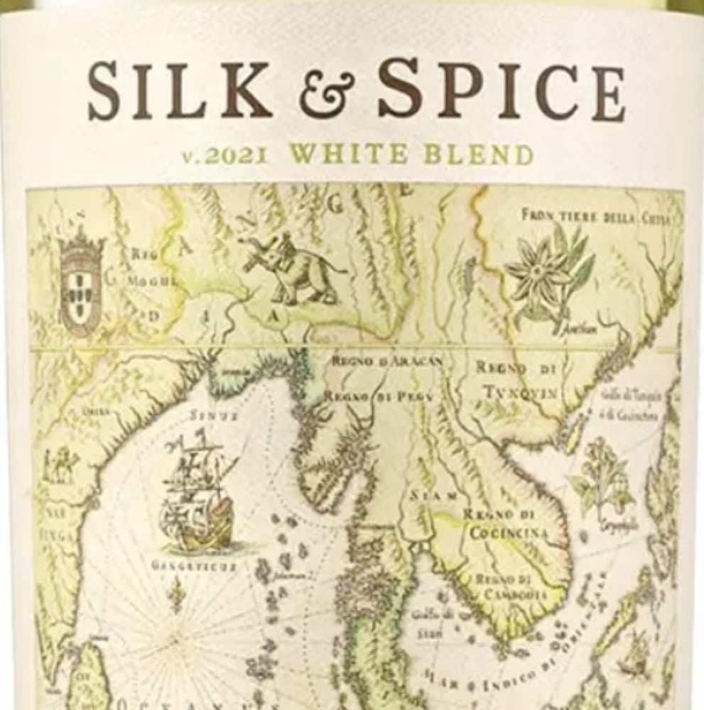 Вино Sogrape Vinhos Silk & Spice White Blend біле напівсухе 0.75 л