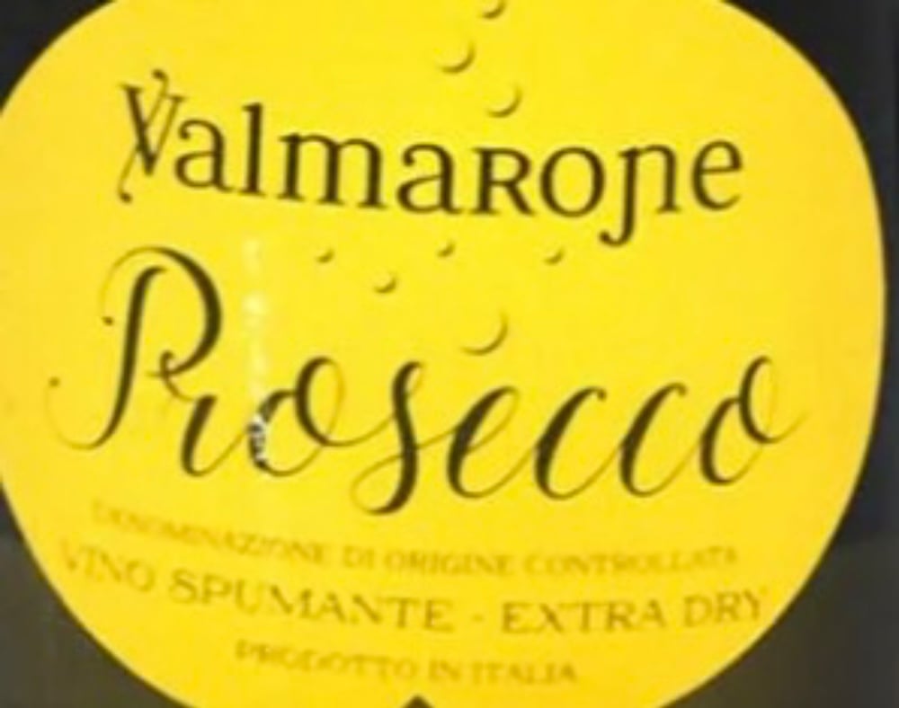 Вино ігристе VALMARONE Prosecco spumante біле сухе 11% 0,75л