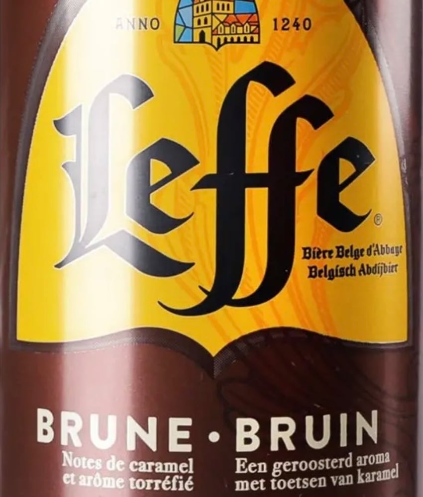 Пиво Leffe Brune, темне, фільтроване, 6,5%, 0.33 л