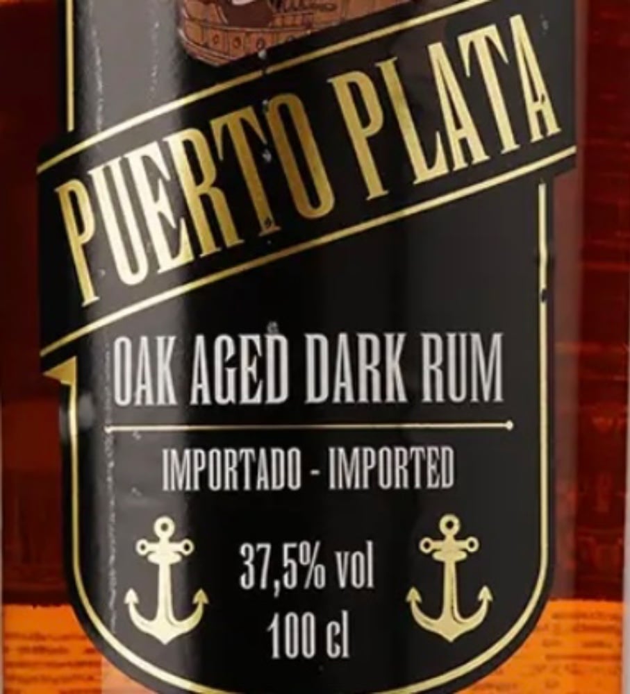 Ром Puerto Plata Anejo, 37,5% 50ml