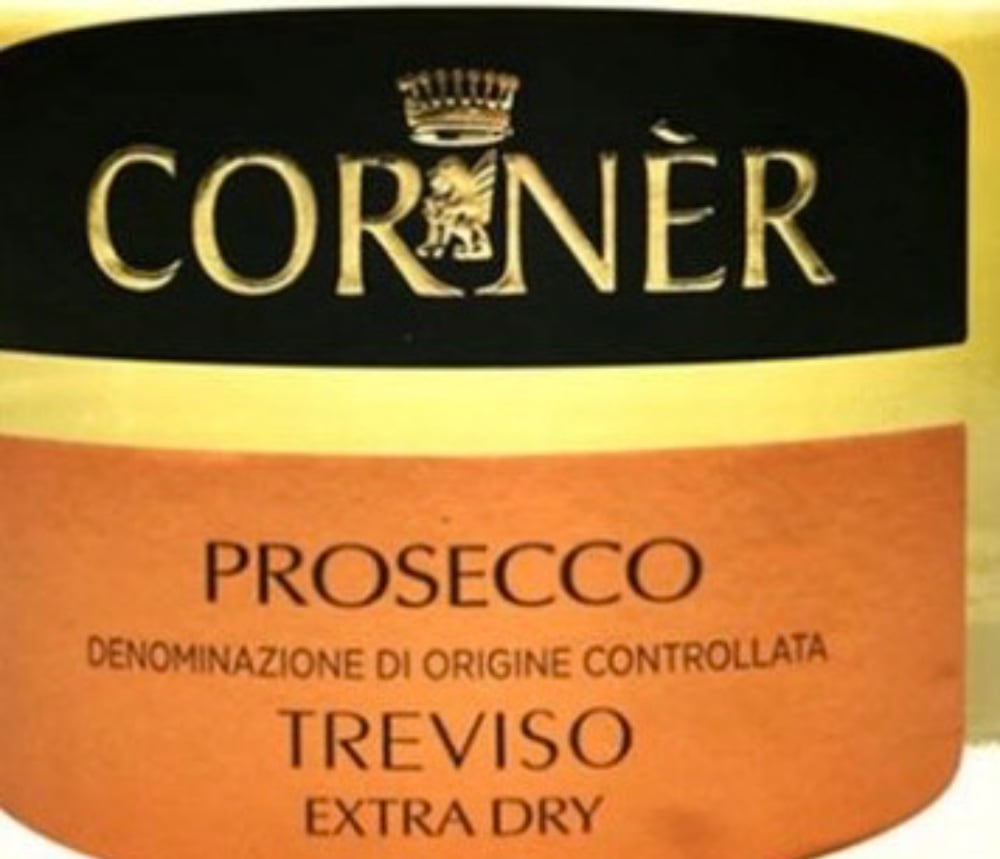 Вино ігристе Corner Prosecco Treviso біле екстрасухе 11% 0,75л