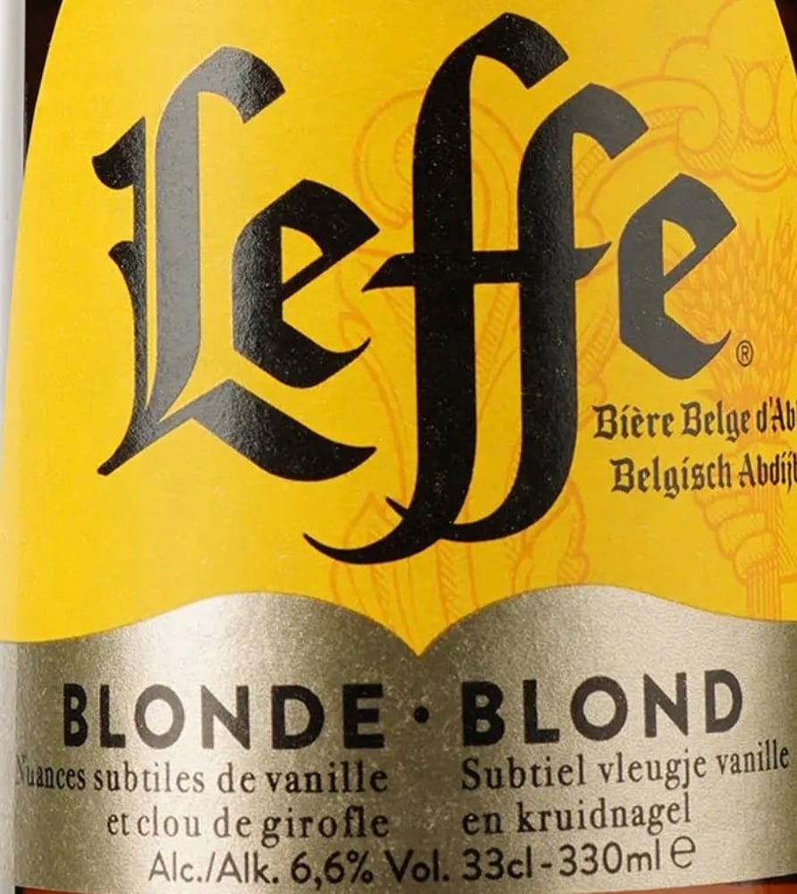 Пиво Leffe Blonde, светлое, фильтрованное, 6,6%, 0,33l