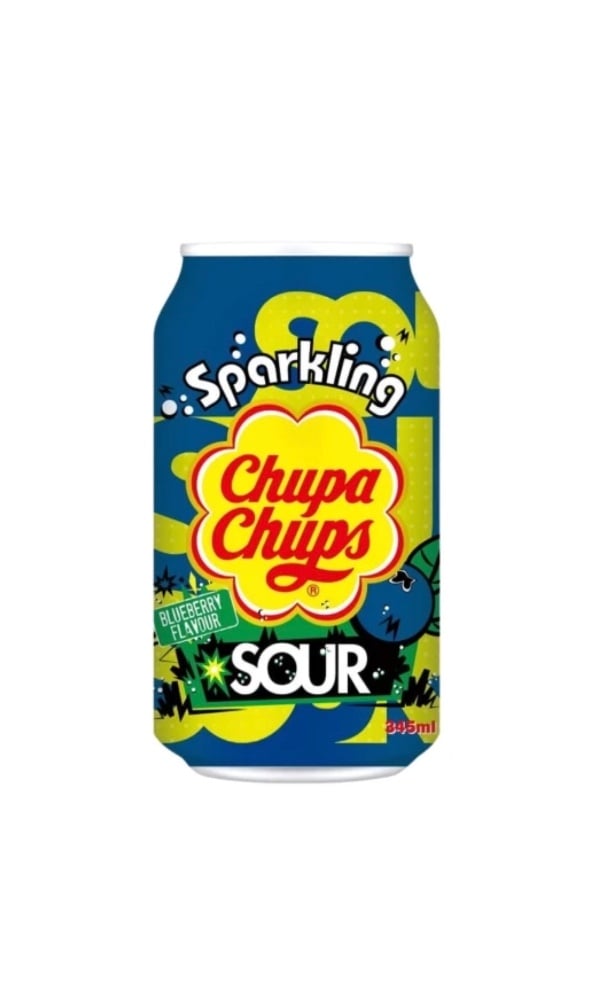 Напій Chupa Chups Blueberry газований 0.345мл