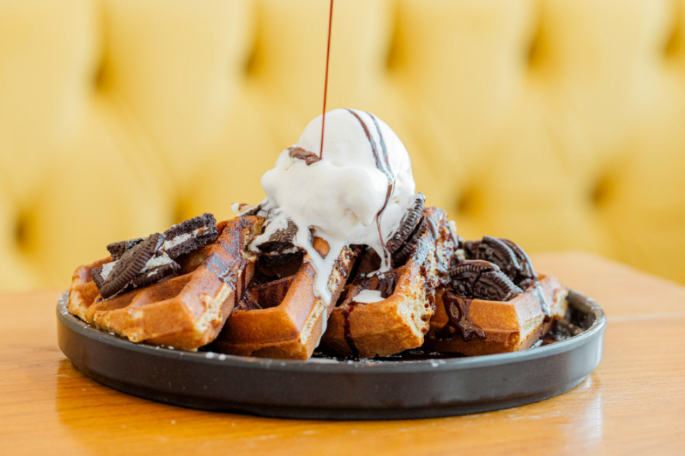 Waffle Cookies and Cream
