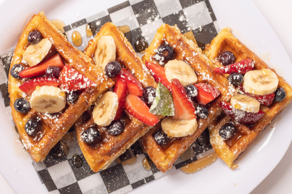 Waffle Fragola