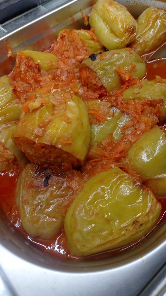 Перець фарширований, курячий (достака), 1 шт