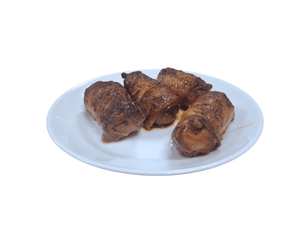 Крутелик курячий в беконі,  100 гр (доставка)
