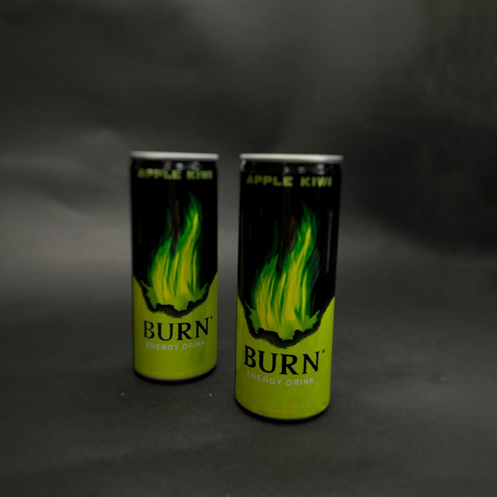 Burn напій apple kiwi 0,25л