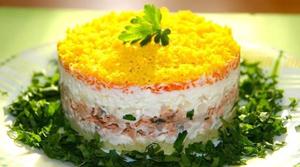 САЛАТ "МІМОЗА"
