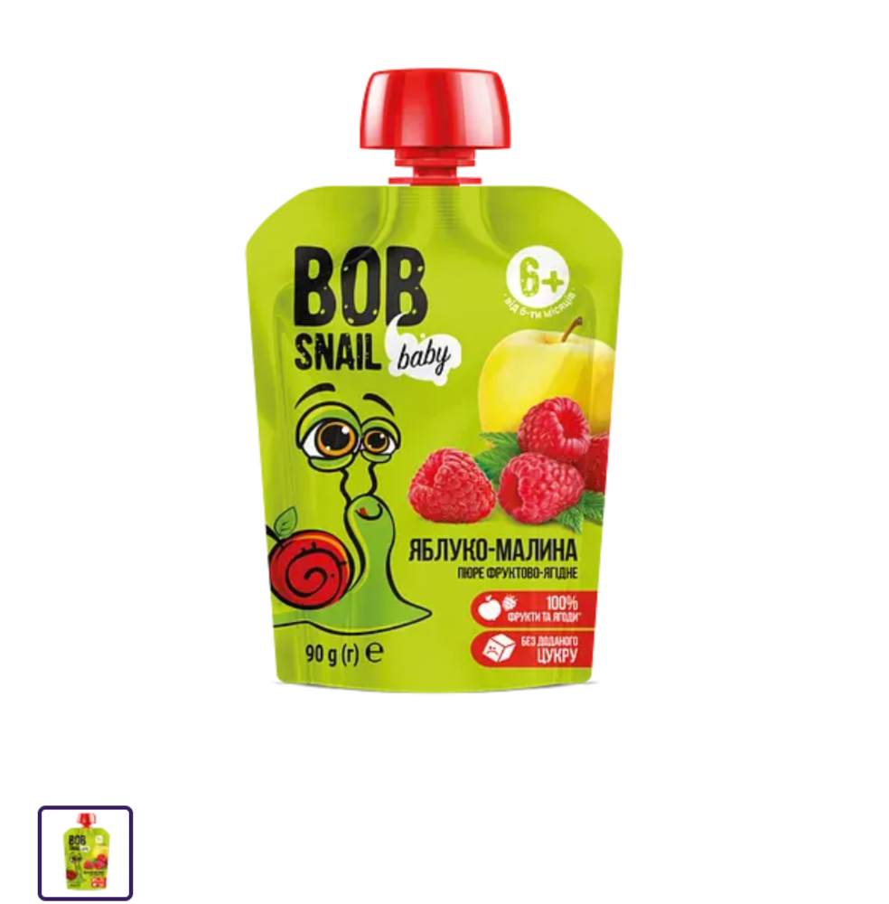 Пюре фруктове Bob Snail 90гр