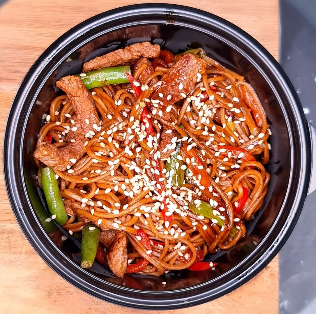 WOK з телятиною