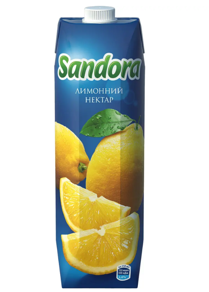 Сік Sandora лимонний 250ml