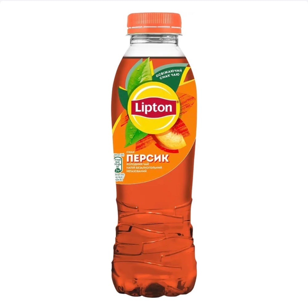 Lipton персик 0,5 л