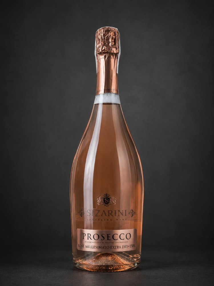 Вино ігристе Prosecco Extra Dry Rose 150мл