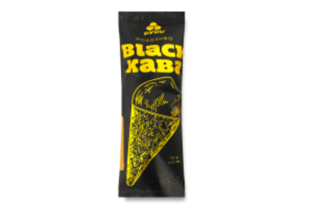Морозиво Black-кава Рудь м/у 70г
