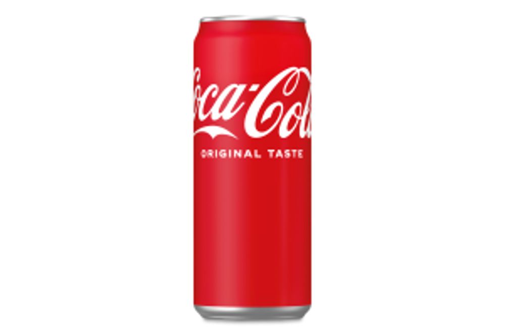 Напій б/а c/газ Coca-Cola з/б 0,330