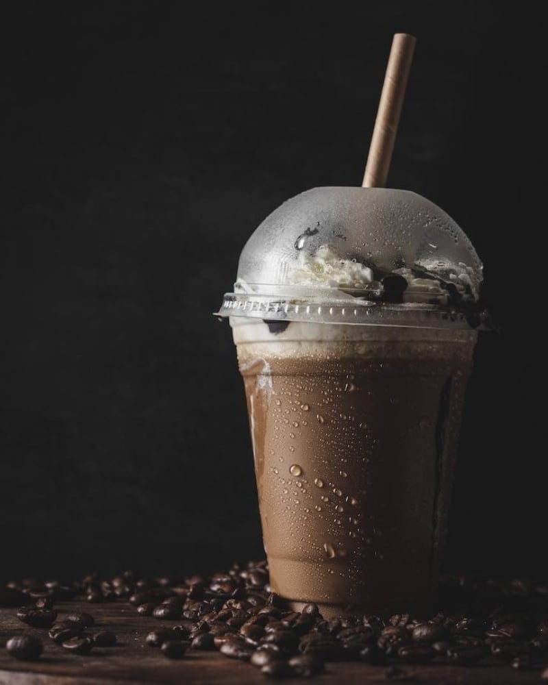 Ice latte + cappuccino big