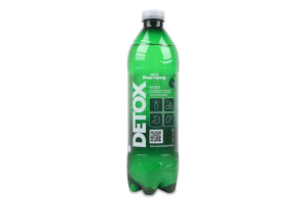 Вода мін с/газ Detox Aqua Миргород 0.5л