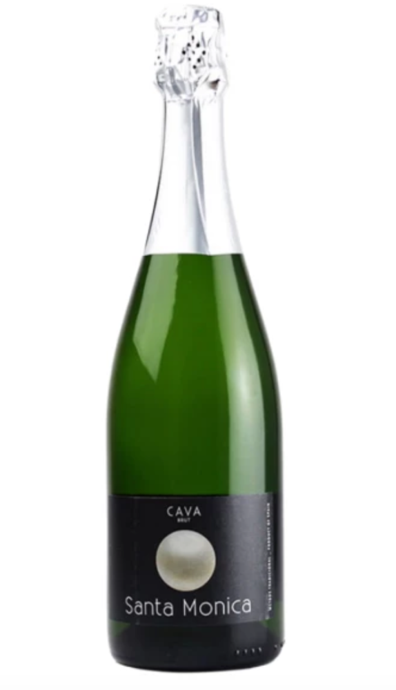Вино ігристе CAVA SANTA MONICA BRUT 0,75
