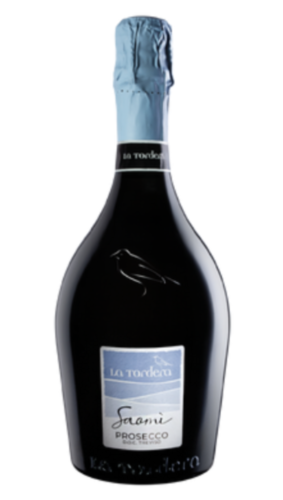 Вино ігристе  “Saomi” Prosecco DOC, Treviso, Spumante, Brut /La Tordera/ 0,75