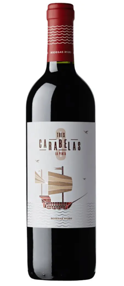 Вино "La Pinta" La Mancha DO, Tinto /Tres Carabelas/ 0,75