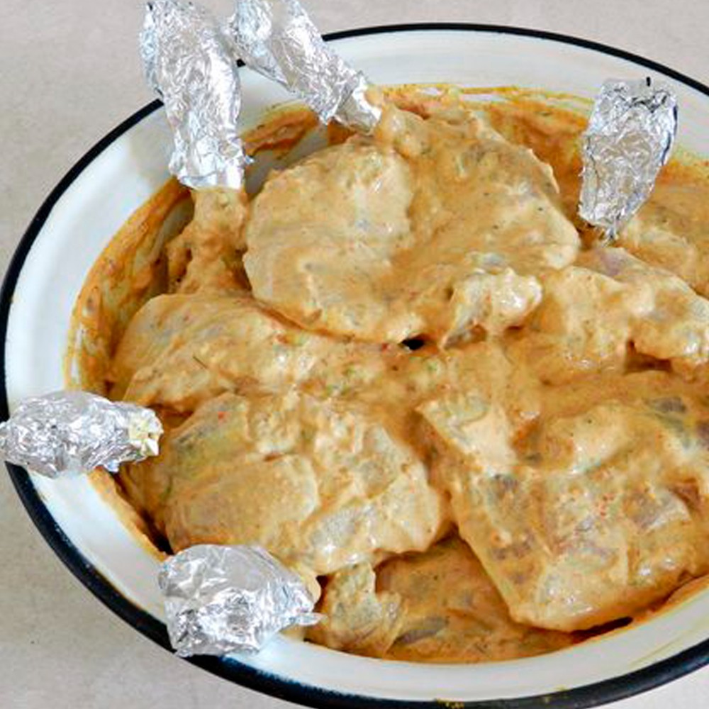 Маринована перзола (стегно на кістці)