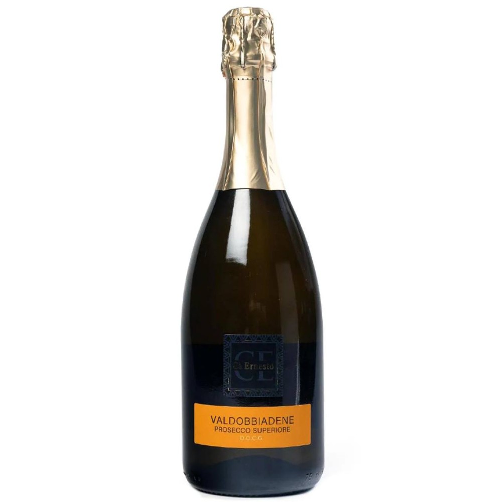 Вино игристое Ca'Ernesto Valdobbiadene Prosecco Superiore D.O.C.G. белое сухое 11% 0,75л